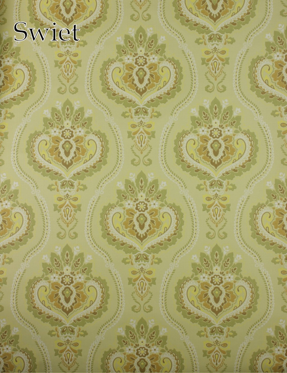 Pastel kasteel behang