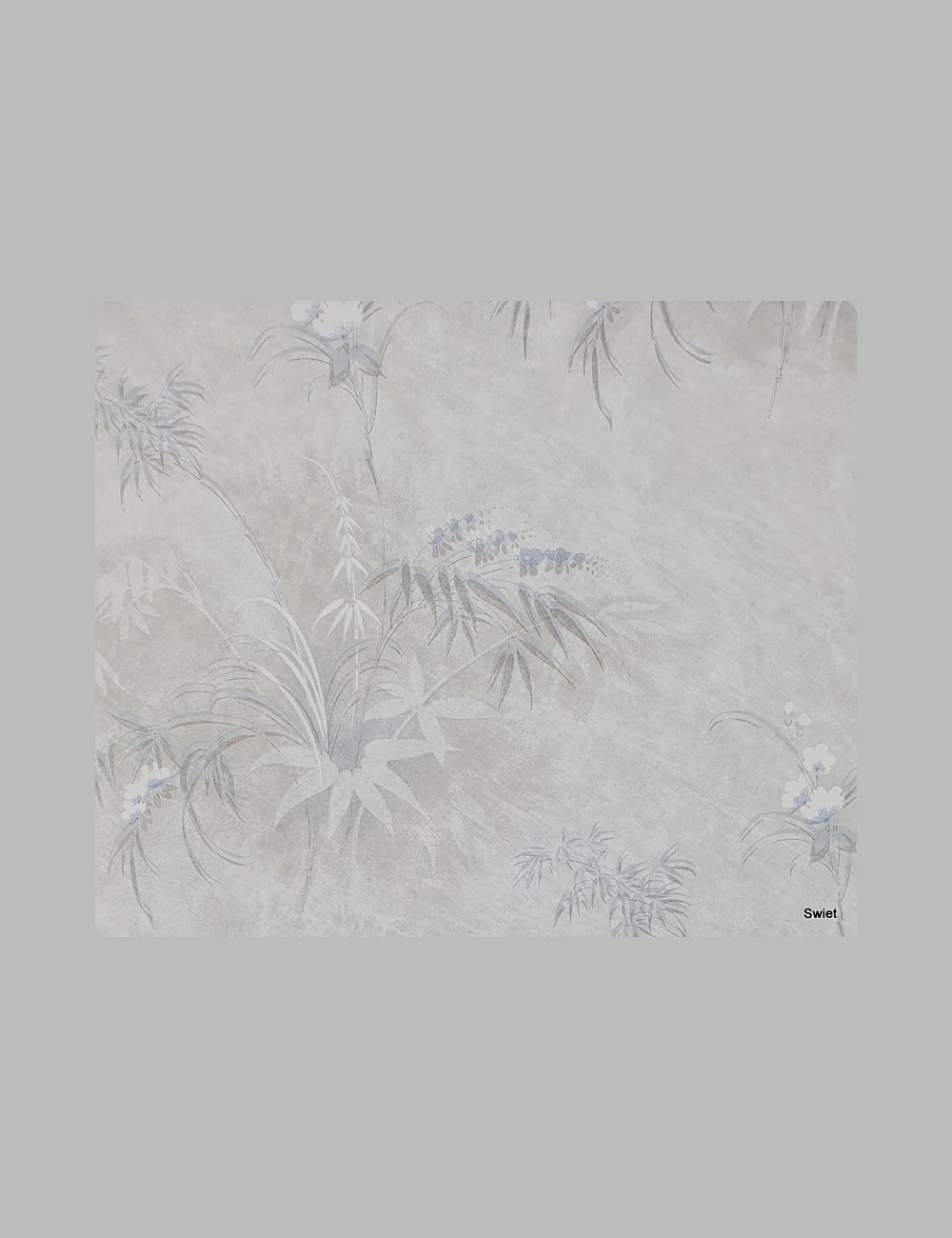 Vintage bloemen behang