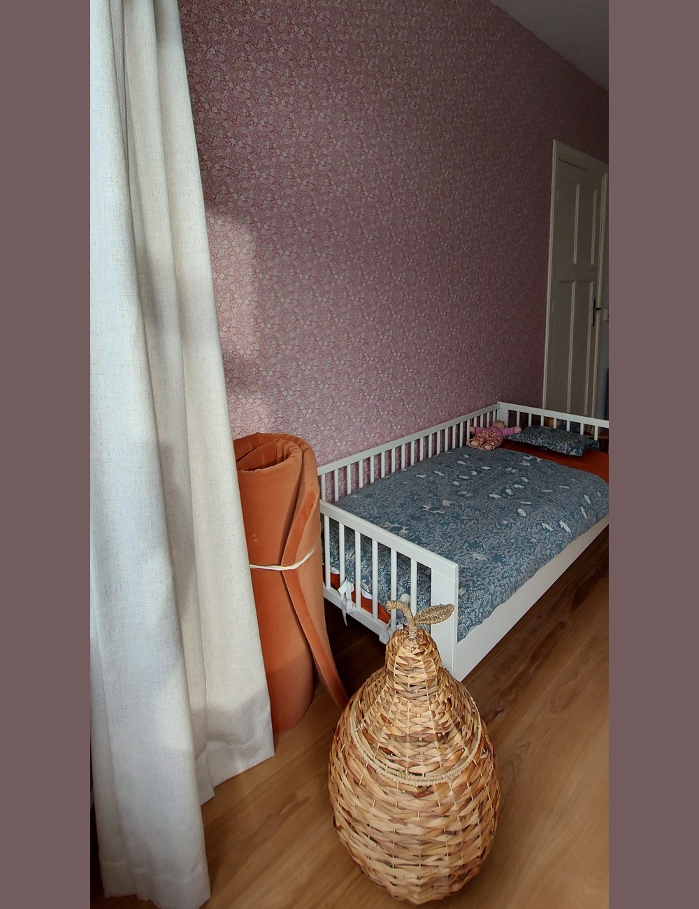 Lief zoet bloemetjes behang