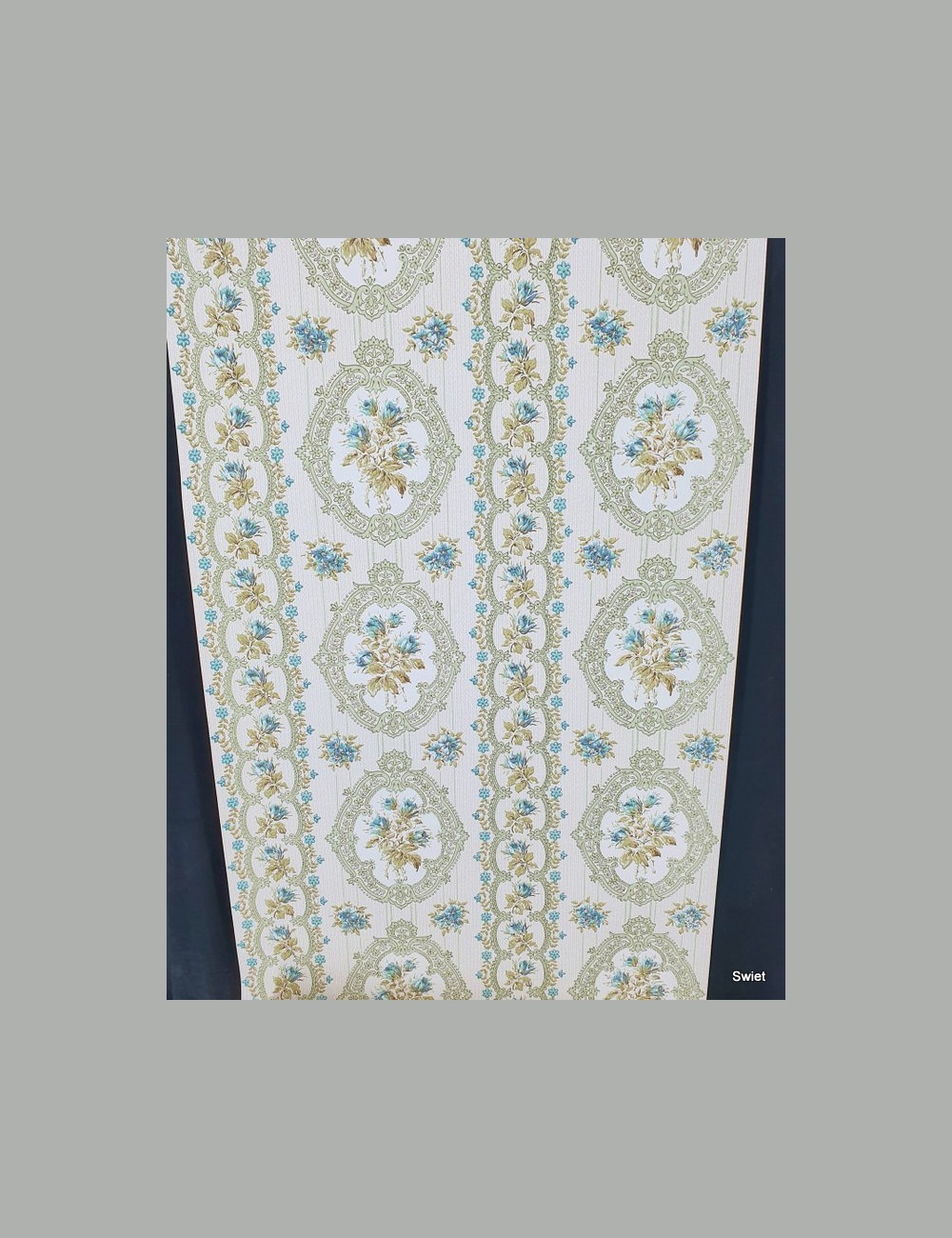 Barok vintage bloemenbehang