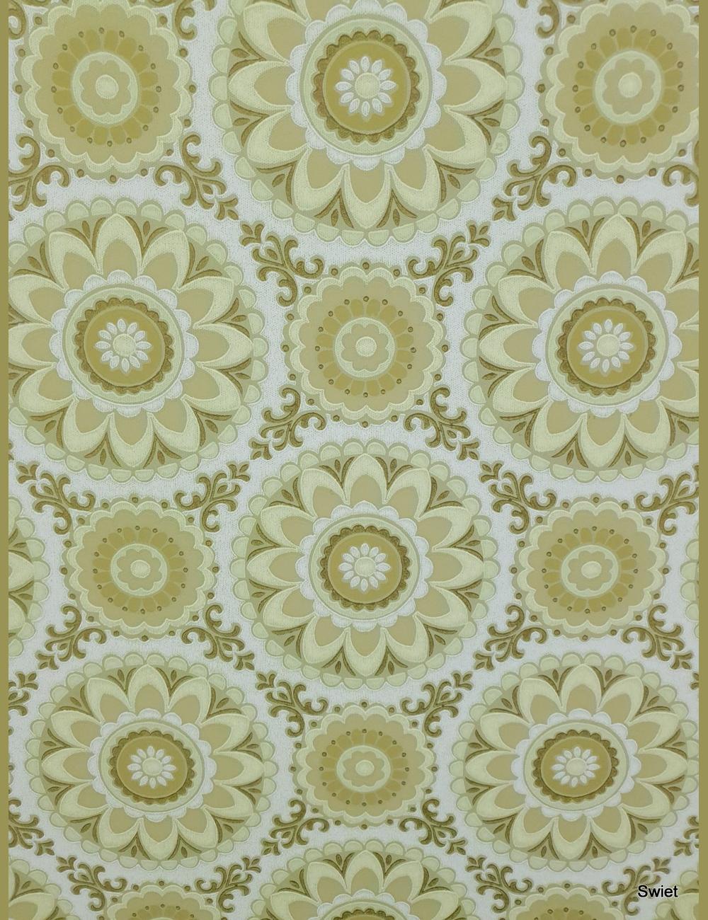 Geometrisch 70s bloem