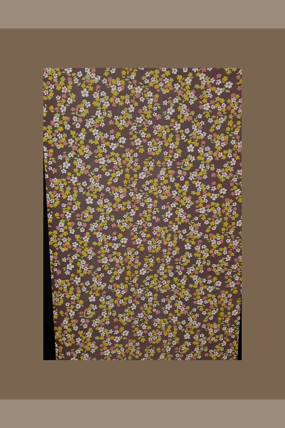 70s bloemetjes behang