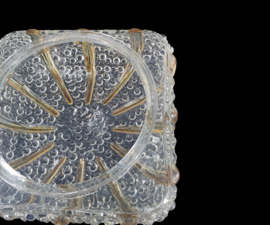 Vintage glazen plafonniere