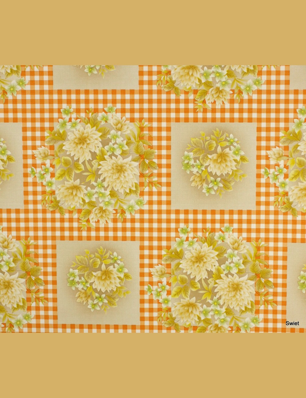 Vintage keukenbehang