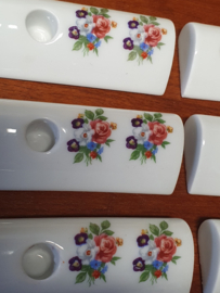 Porseleinen mini kandelaartjes