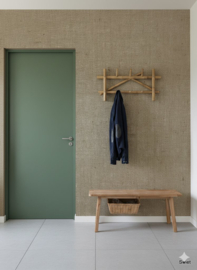Vintage echt jute behang