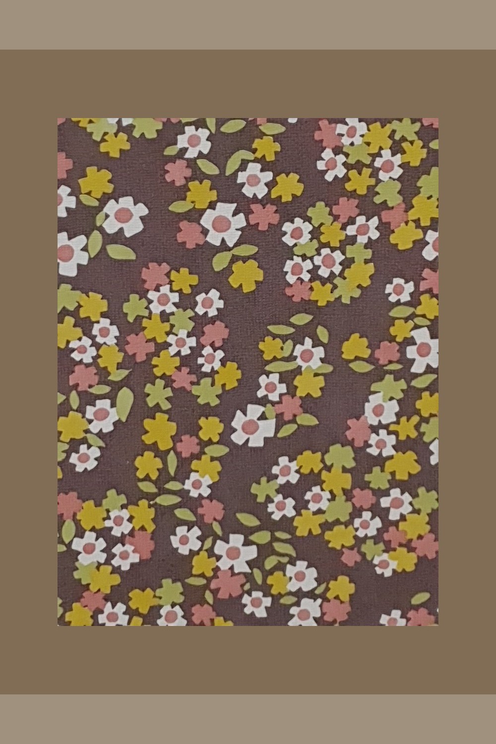 70s bloemetjes behang