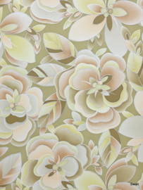 Pastel bloemenprint