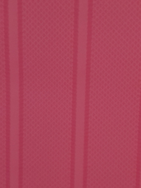 Rood gestreept behang