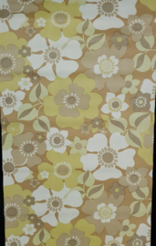 Vintage bloemen behang