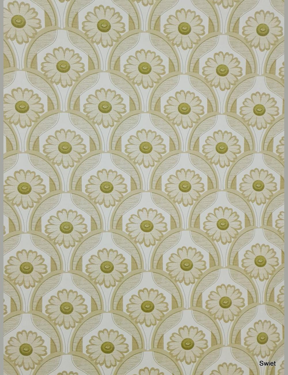 Vintage bloemen boogjes