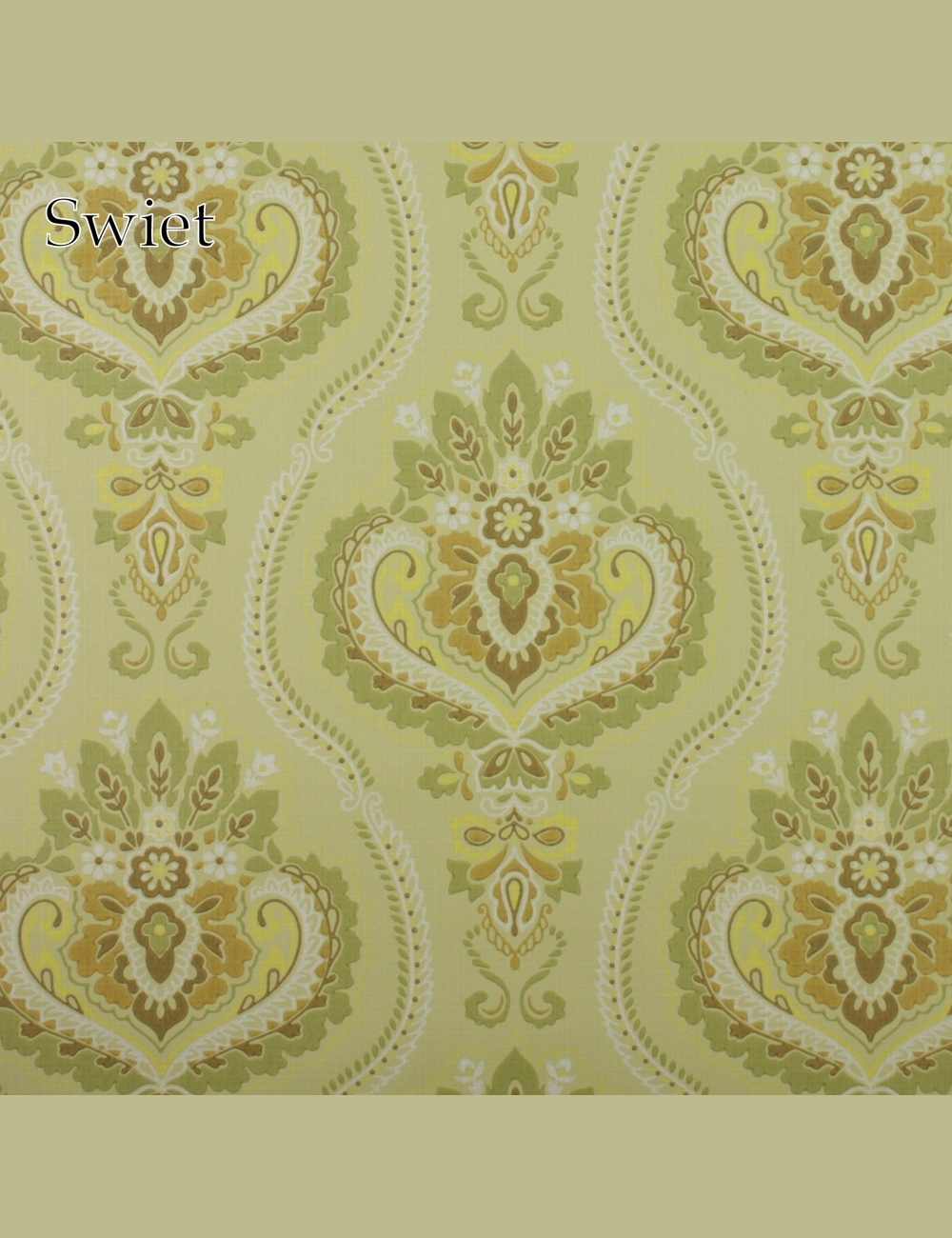 Pastel kasteel behang