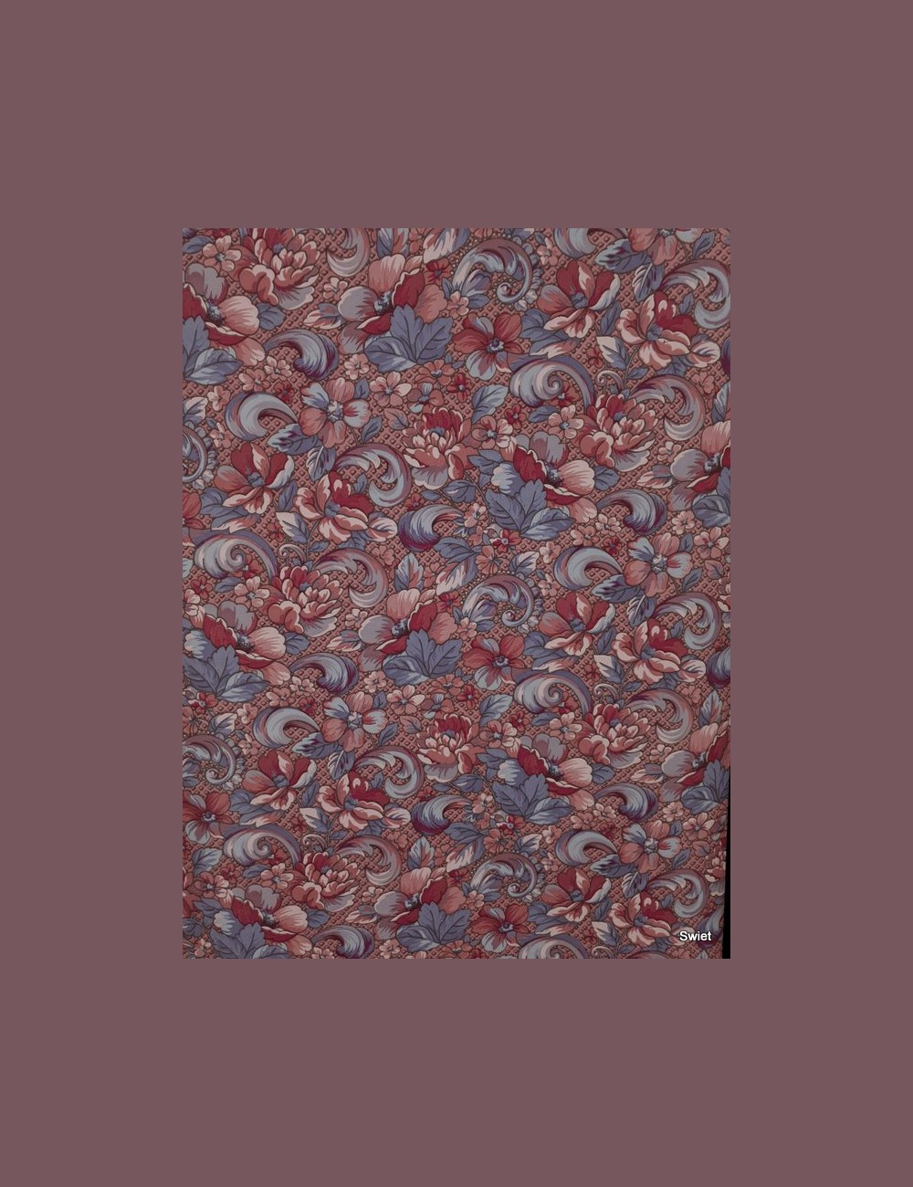 Groovy bloemenbehang