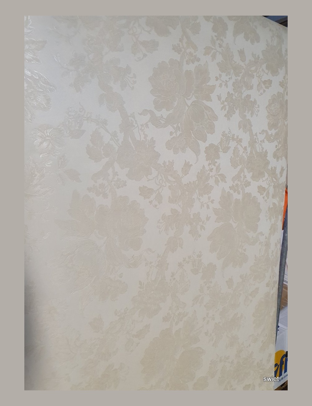 Vinyl damast behang