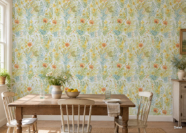 Botanisch behang