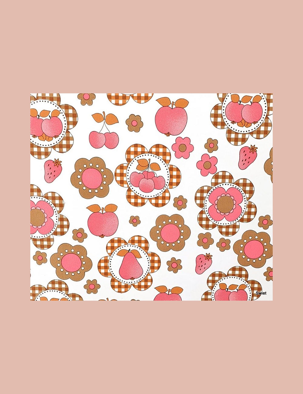 Vrolijk70s bloemenbehang