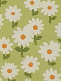 Seventies bloemen behang