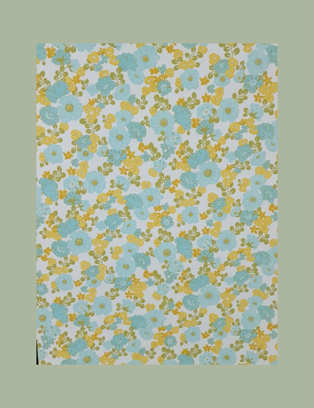 Lief bloemetjes behang