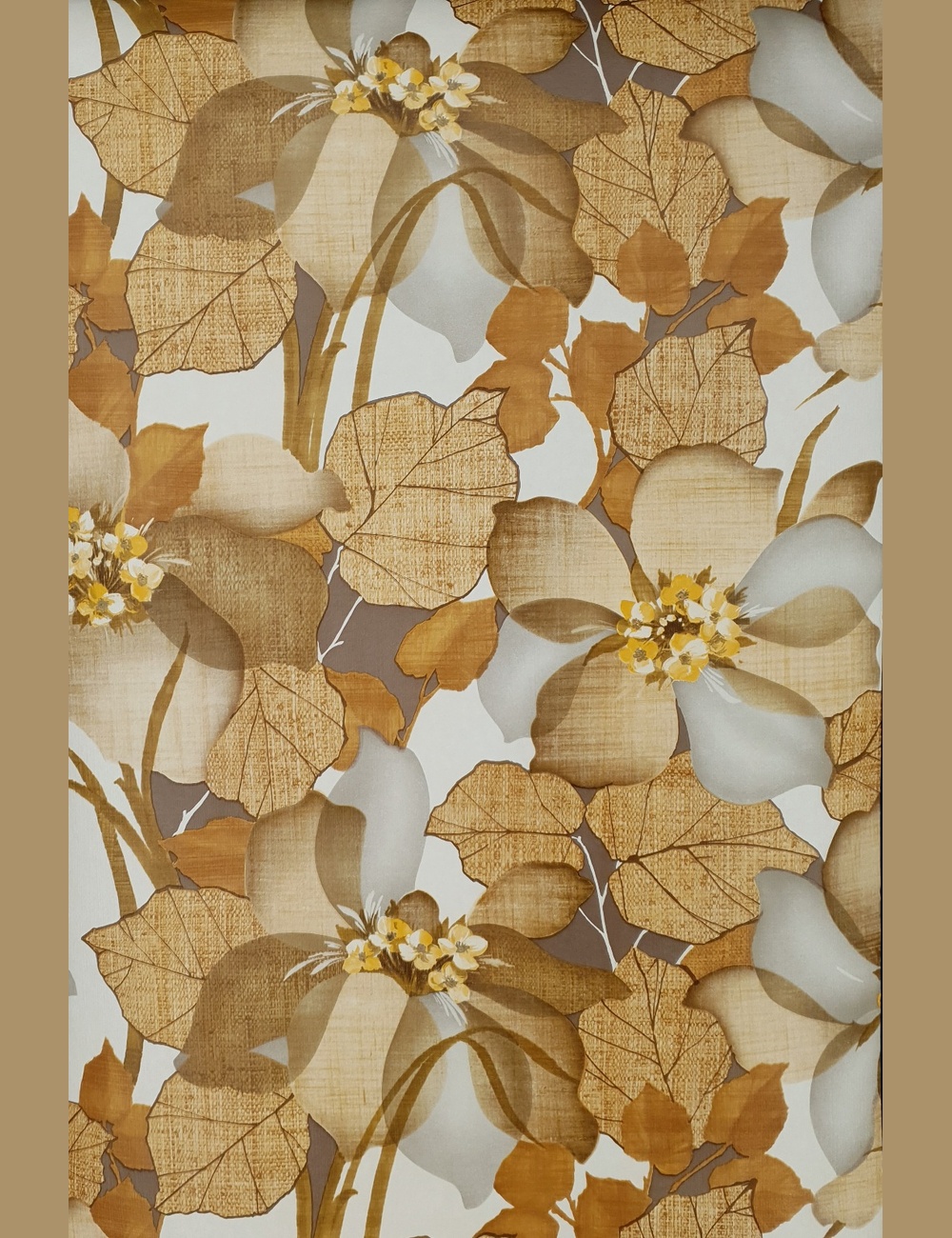 Bloemen behang