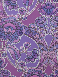 Paars vintage behang