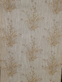 Vintage jutelook behangpapier