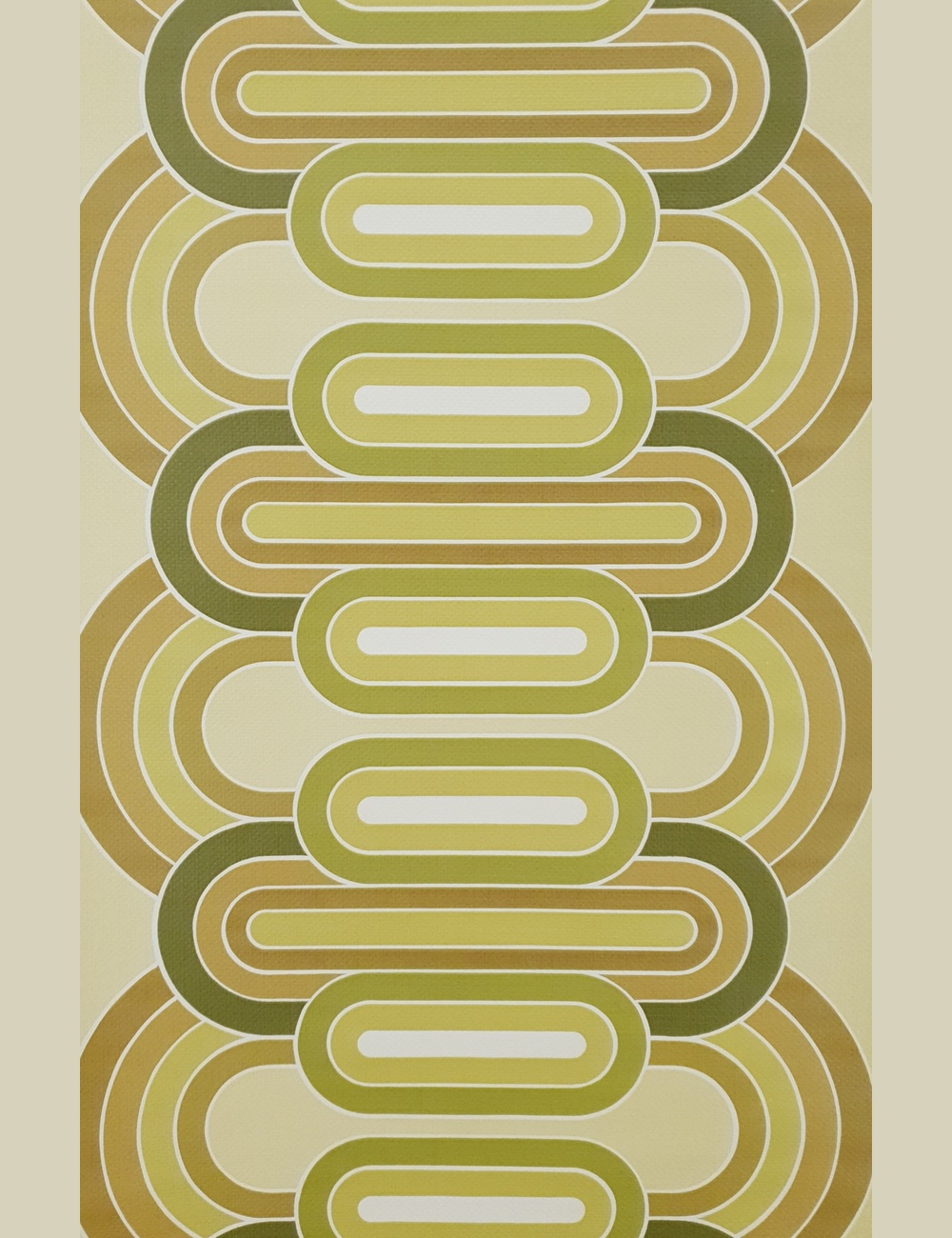 Ovaal patroon groen