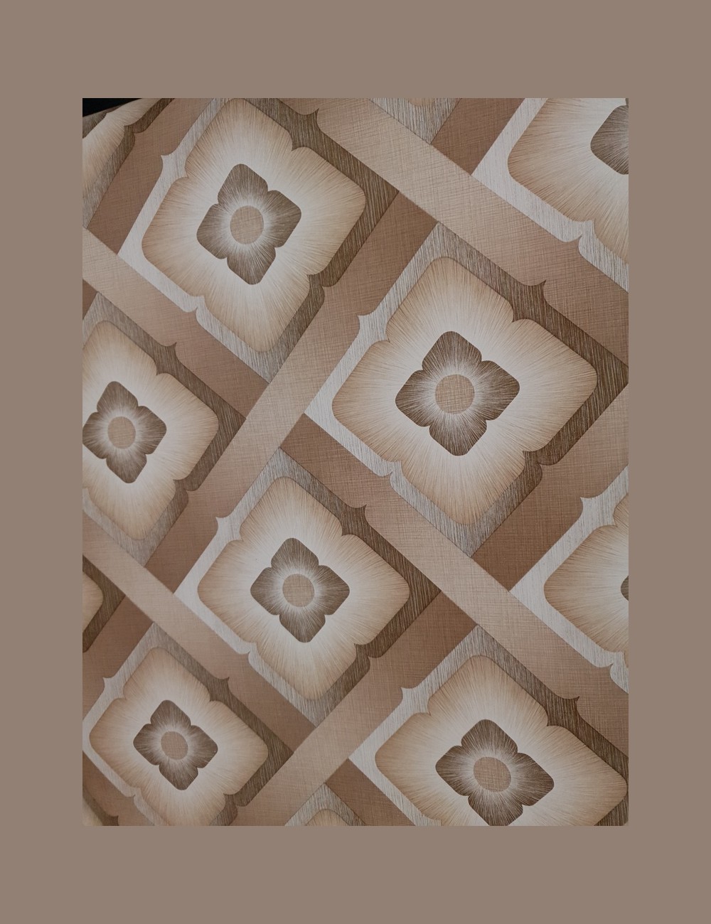 Groovy retro behang