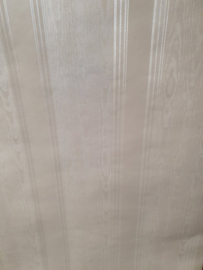 Beige mauve moiree behang