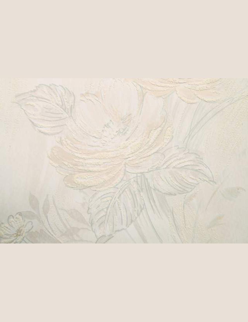 Schuimbehang met bloemen