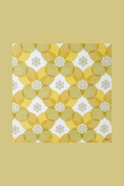 Jaren 70 bloemenbehang