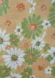 Vintage bloemen behang