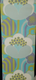 Groovy vintage wallpaper