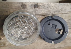 Vintage glazen plafonniere