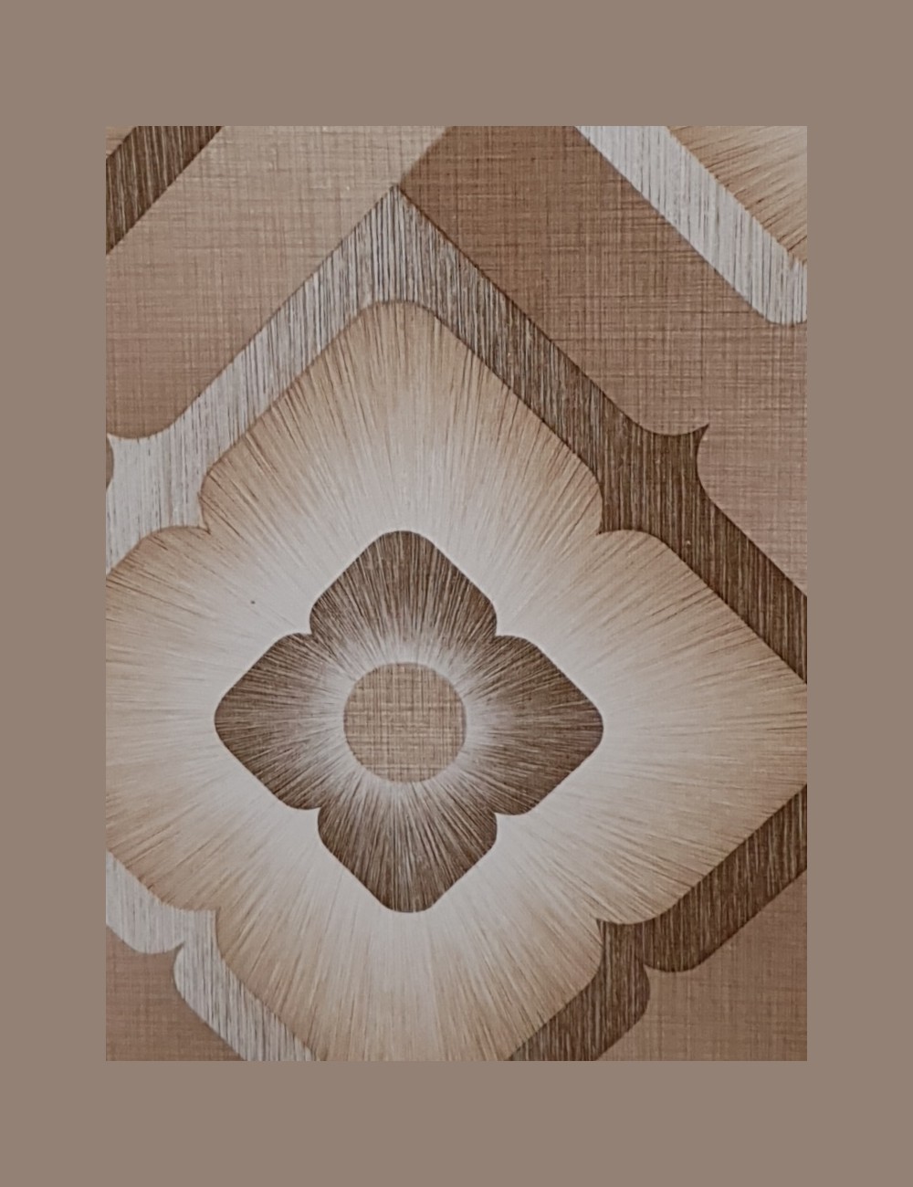 Groovy retro behang