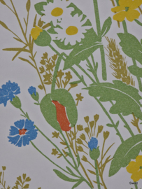 Lente bloemen behang