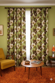 Soepelvallende vintage stof