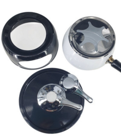 Zwart witte fondueset
