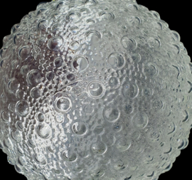 Vintage plafonniere met bubbeltjes