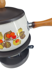 Vintage fonduestel fondueset fonduepan