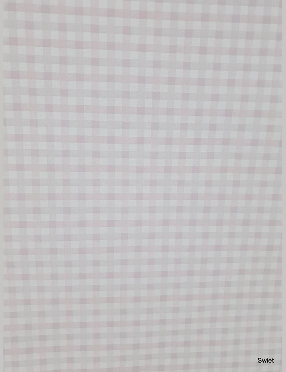 Roze witte ruitjes