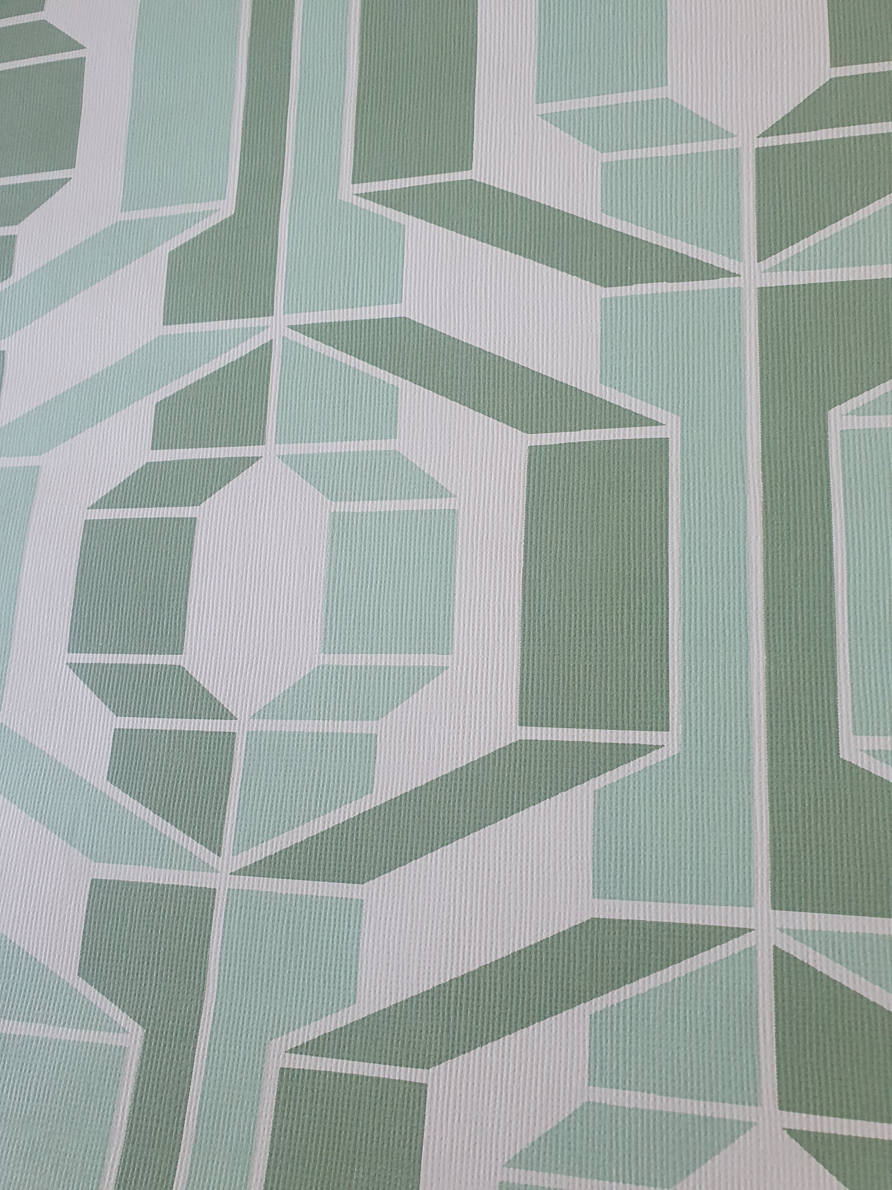 Geometrisch vintage behang