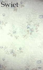 Vintage bloemen behang