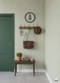 Groene echte jute