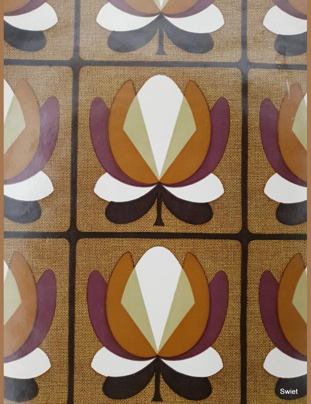 Art deco tulpmotief
