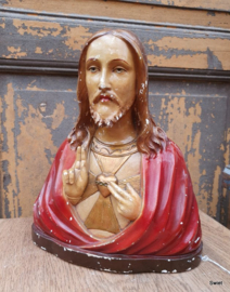 Jezus buste vintage heilig hart