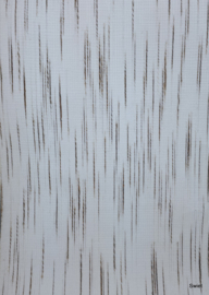 Jute met draadaccent
