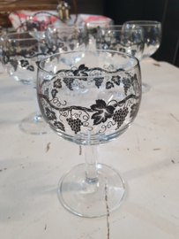 Mooie vintage moezelglazen
