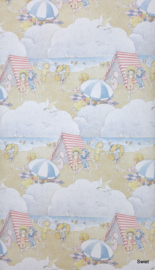 Vintage strand behang