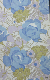 70s bloemen behang