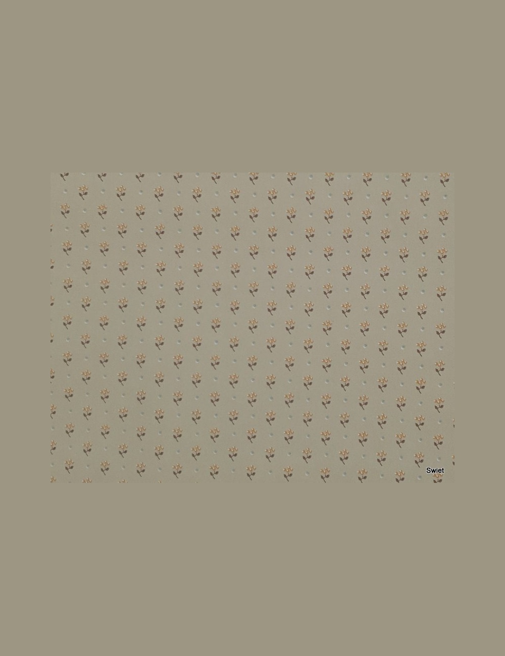Mini bloemetjes behangpapier